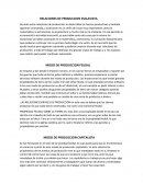 RELACIONES DE PRODUCCIÓN ESCLAVISTA.