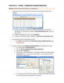ANTES QUE TODO CREA UNA LISTA EN UNA HOJA DE EXCEL COMO SE INDICA EN LA IMAGEN.