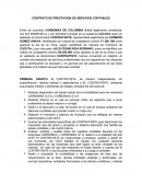 CONTRATO DE PRESTACION DE SERVICIOS CONTABLES.