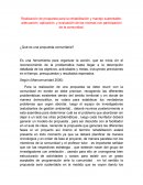 Realizacion de propuestas para un manejo sustentable.