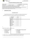 Evaluación de matemáticas: Múltiplos y factores