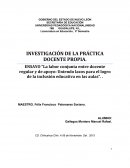 La labor conjunta entre docente regular y de apoyo: Uniendo lazos para el logro de la inclusión educativa en las aulas