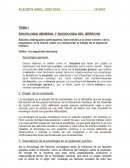 SOCIOLOGIA GENERAL Y SOCIOLOGIA DEL DERECHO