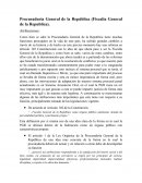 Procuraduria General de la Republica Mexicana