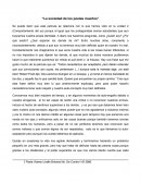 ENSAYO DE LA SOCIEDAD DE LOS POETAS MUERTOS.