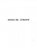Manual del litigante