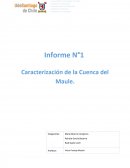 Caracterización de la Cuenca el Maule