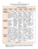 RÚBRICA DE EVALUACIÓN DEL INFORME PRELIMINAR DEL SERVICIO SOCIAL UNIVERSITARIO
