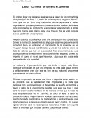 Libro: “La meta” de Eliyahu M. Goldratt