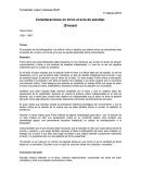Reporte de lectura- Consideraciones en cuanto al acto de estudiar
