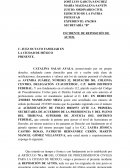 Incidente de reposicion de autos.