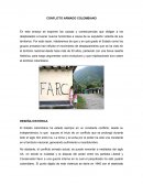 Conflicto armado en Colombia.