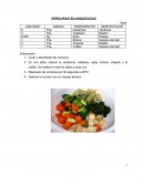 VERDURAS BLANQUEADAS