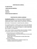 Investigacion juridica.