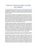 Él sueño de los jóvenes en medio del conflicto Armado