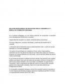 RELACION ENTRE MODELO DE EDUCACION PARA EL DESARROLLO Y MODELO DE FORMACION CIUDADANA