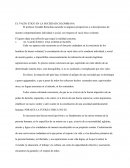 EL VACIO ETICO EN LA SOCIEDAD COLOMBIANA