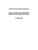 Proyecto Combinado de la Localidad Pastora,Del. GAM, D.F.