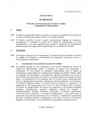 Protocolo Centroamericano de Control de Calidad