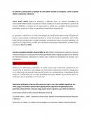 Se presenta a continuación un ejemplo de como deben resolver una pregunta. ¿Cómo se puede definir la educación a distancia?