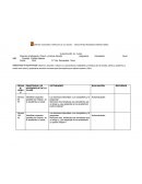 INFORME DE PLANIFICACIÓN DE CLASES.