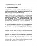 PLAN DE EXPOSICIÓN Y SU DESARROLLO 2.1. DESCRIPCIÓN DEL DOCUMENTO
