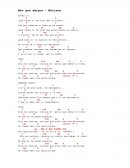 Acordes Matisse - Más que amigos.