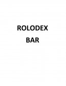 Bar creativo rolodex