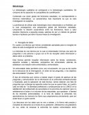 La metodología cualitativa se contrapone a la metodología cuantitativa. Se compone de los aspectos no susceptibles de cuantificación.