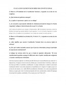 Evaluación elementos de derecho constitucional (Constitucional)