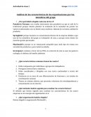 Análisis de las características de las organizaciones