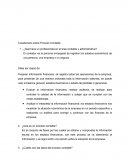 Cuestionario sobre Proceso Contable.