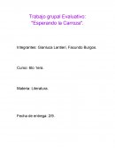 Literatura. "Esperando La Carroza"