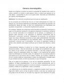 Generos cinematograficos. Es el tema de una película que sirve para su clasificación