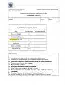 Examen de 5° básico.