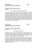 RECONOCIMIENTO DE SU LABOR DOCENTE Y LA IMPORTANCIA DE ÉSTA EN SU EDUCACIÓN