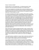 Ensayo “Juventud en éxtasis’’