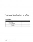 Especificacion de fabricacion de tuberia de acero.
