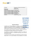 Exposicion a polvos.