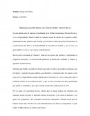 Opinión personal del debate entre Alberto Dahik y Patricio Rivera