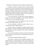 Comprensión y Producción de textos.