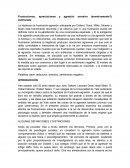 Frustraciones, apreciaciones y agresión aversiva (aversivamente?) estimulada