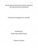 Marcas patrocinadores de los equipos deportivos del futbol profesional Colombiano