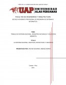 TRABAJO DE DEFENSA NACIONAL, DESASTRES NATURALES Y EDUCACION AMBIENTAL.