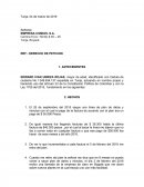 MINUTA DERECHO DE PETICIÓN.