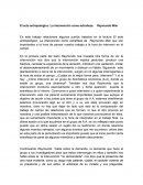 El acto antropológico: La intervención como extrañeza.