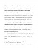 Lectura: La educación no formal en España..