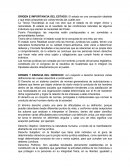 ORIGEN E IMPORTANCIA DEL ESTADO.