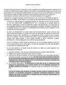 El estado social de derecho.