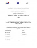 UNIVERSIDAD NACIONAL EXPERIMENTAL DE GUAYANA- Estructura de trabajo
